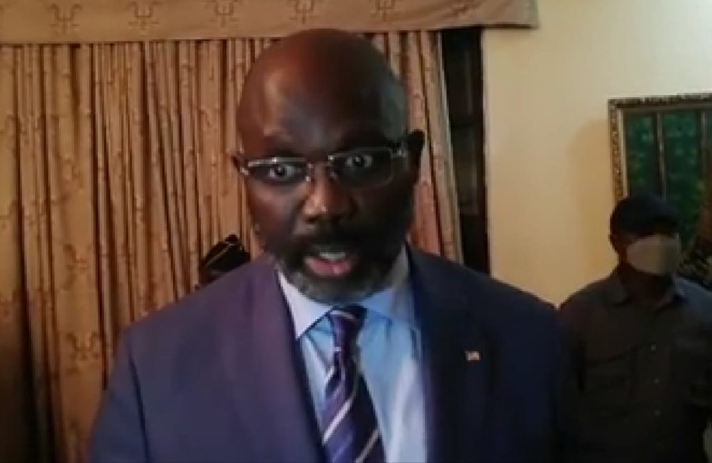 President Weah encourage citizens to redouble their efforts in the fight against Covid-19 as US (CDC) rank Liberia level one.