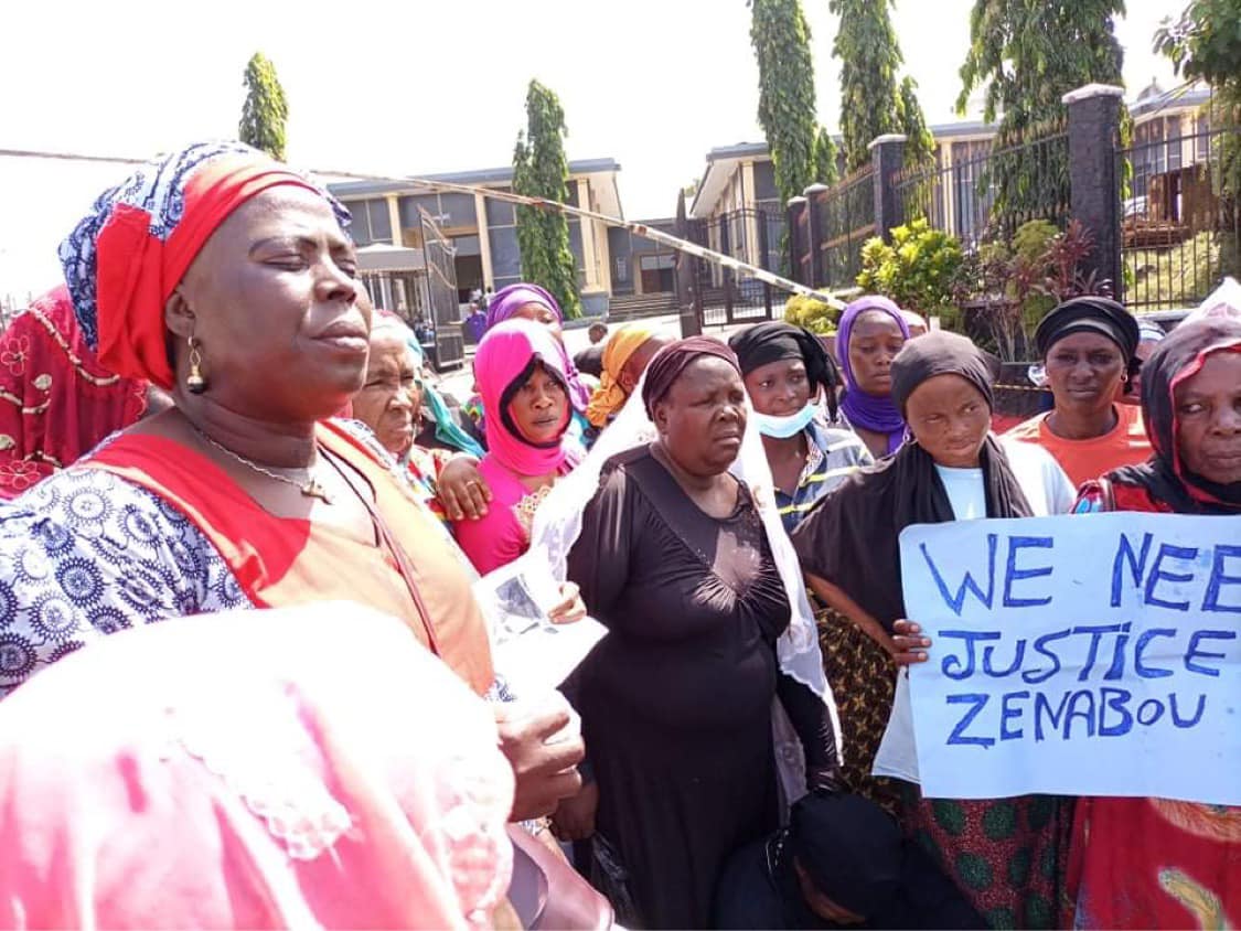 Scores of women storm police headquarters in demand of justice
