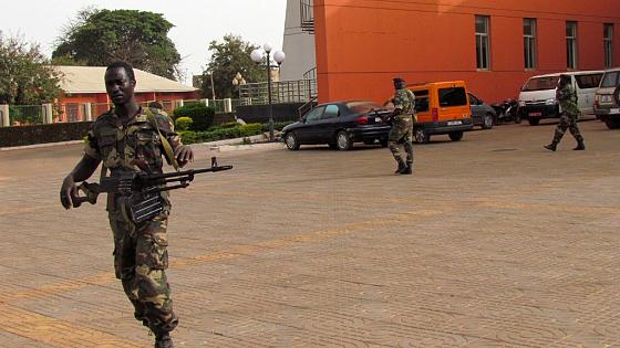 One police officer reported died during Guinea Bissau Tuesday shooting