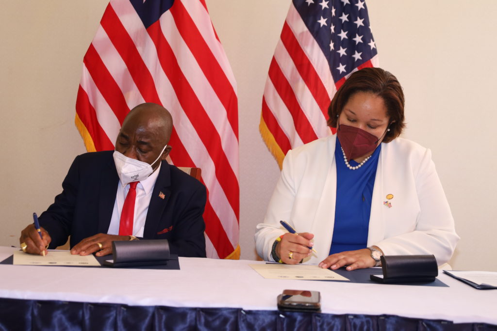 U. S. and Liberia sign USD$55 million health partnership deal