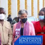 Nine Members U.S. Congressional Delegation arrives in Liberia