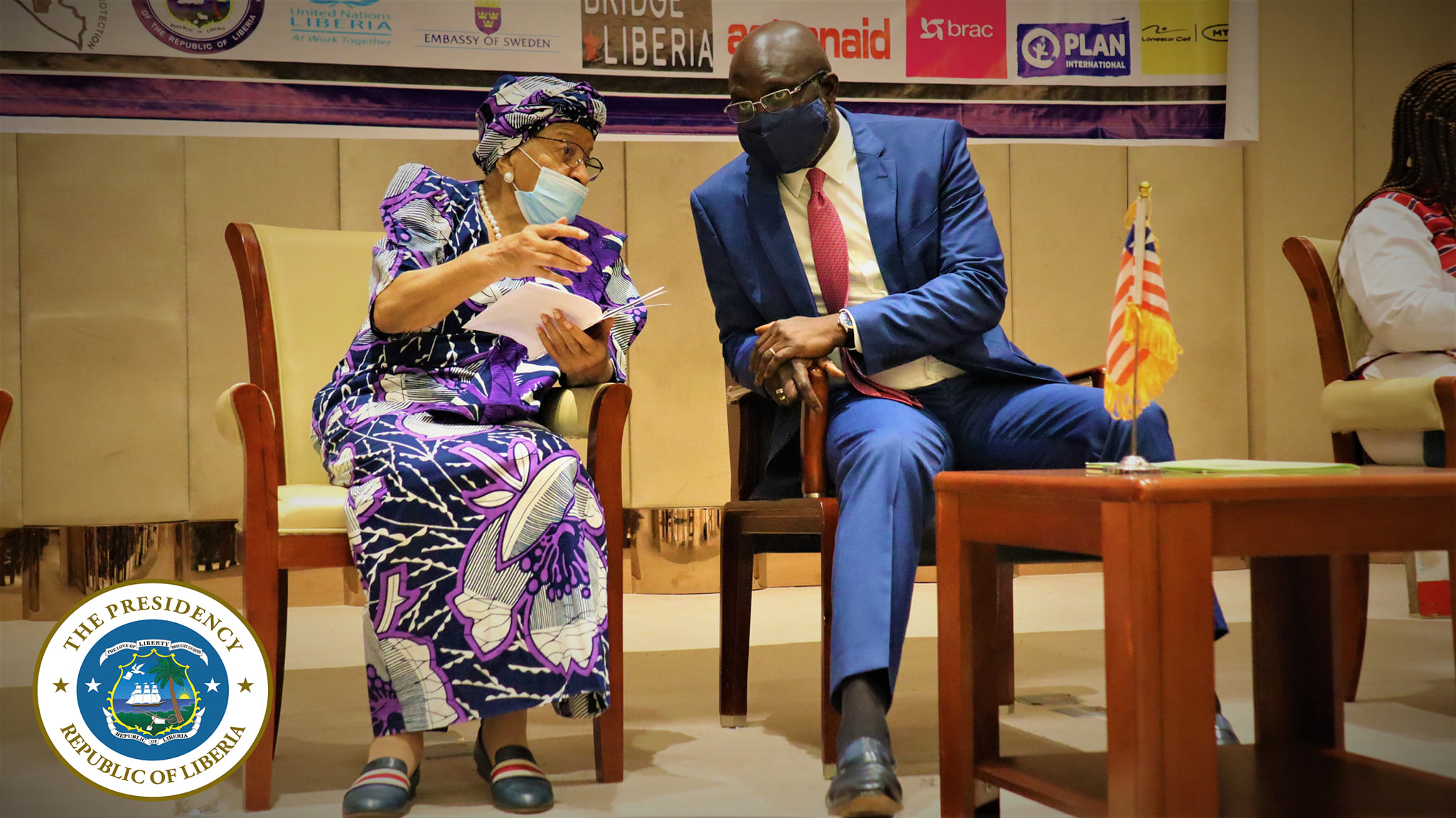 On International Women’s Day, President Weah recognizes Liberian women.