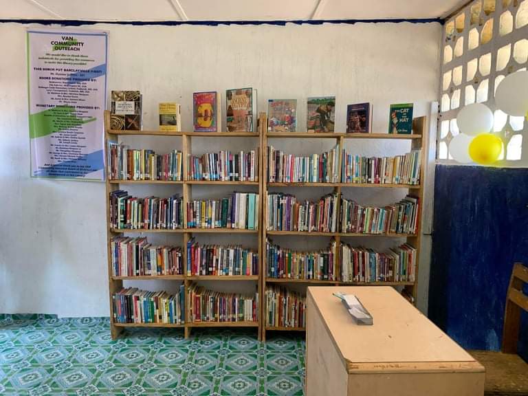 VAN Community Outreach Opens 4 Libraries In Grand Kru