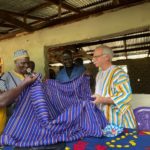  Dr. Mitman Recieves Traditional Gift from Chiefs and Elders of Kpaquellie Clan, Bong County