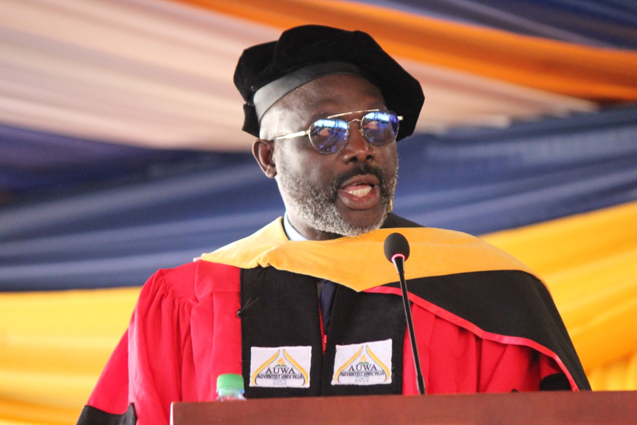 Peace and Education lead to development- Pres. Weah to Class of Ponofalo