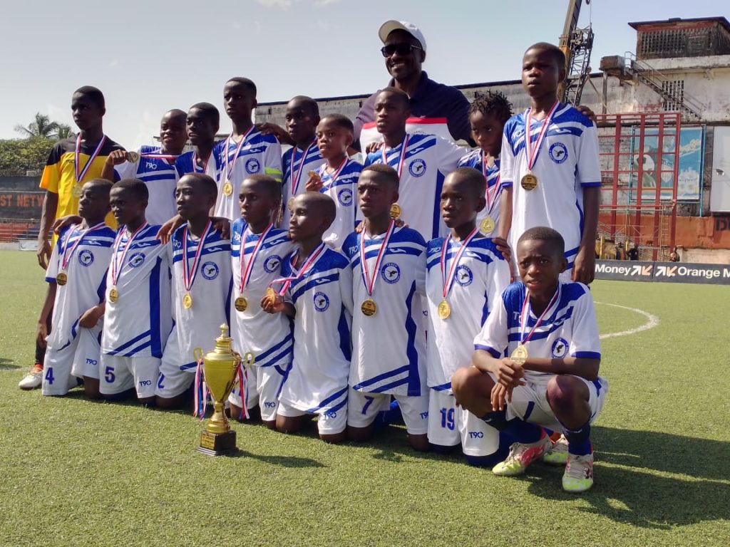 Tebeh Football Academy wins LFA grassroots under 12 tournament