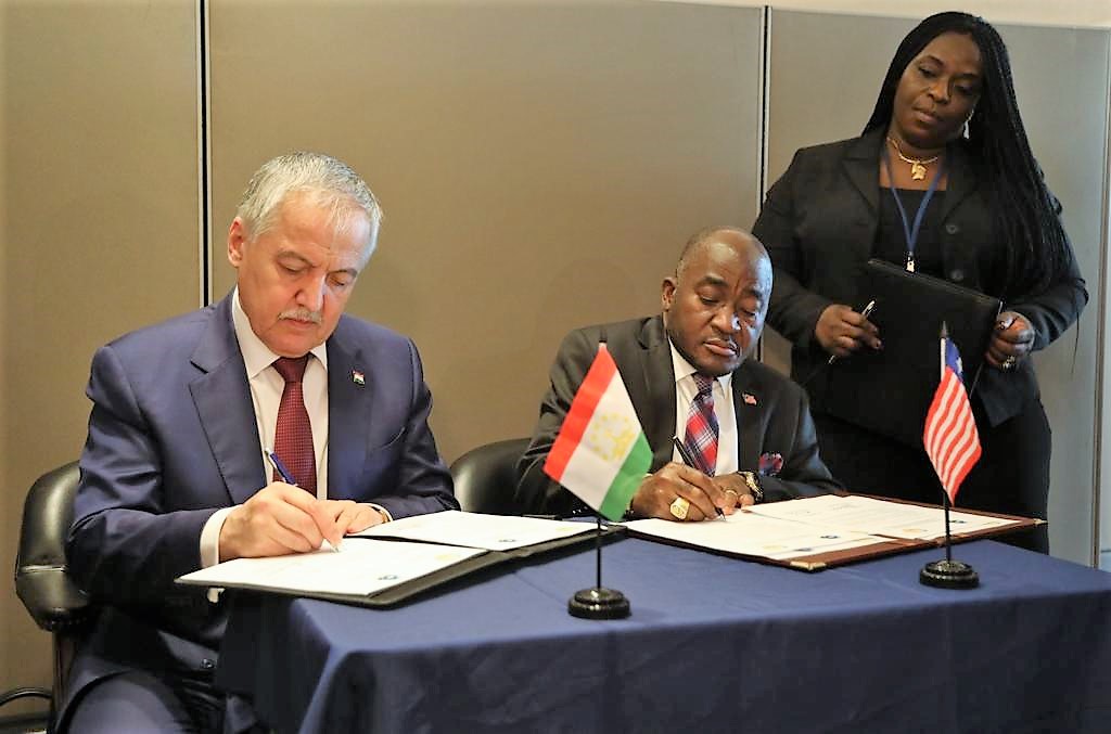 Liberia and Tajikistan Establish Official Diplomatic Relations
