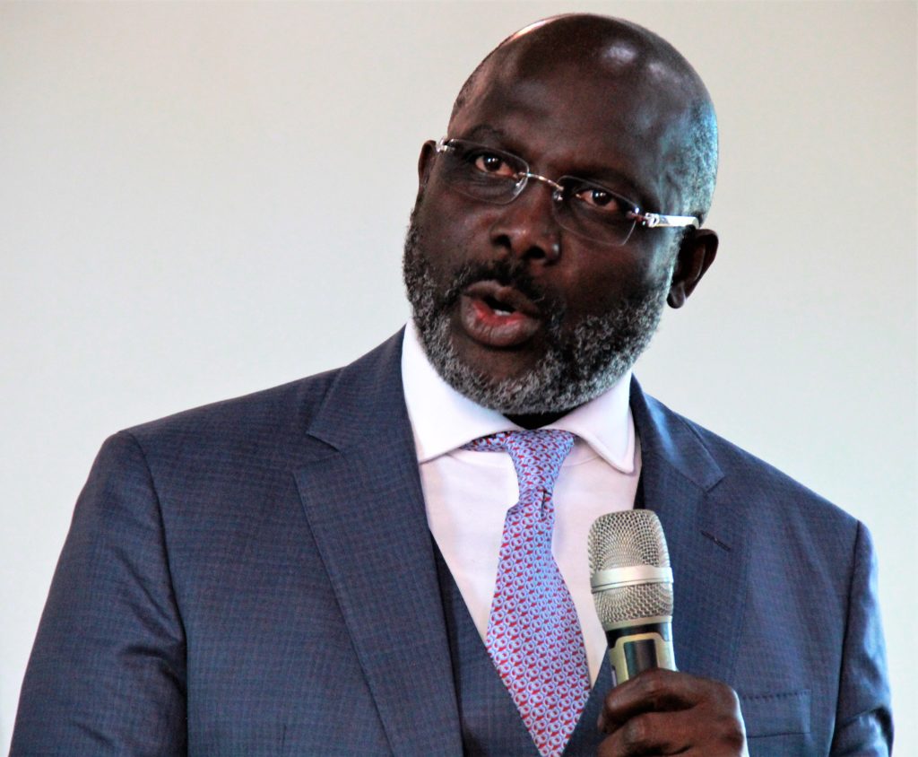 Pre. Weah urges Liberians to maintain peace