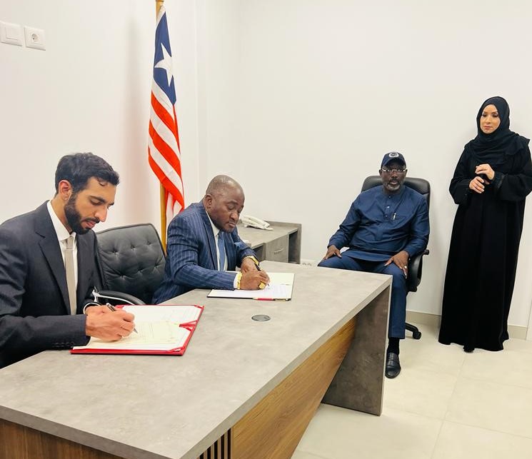 Liberia, UAE Signs Bilateral Cooperation Agreement