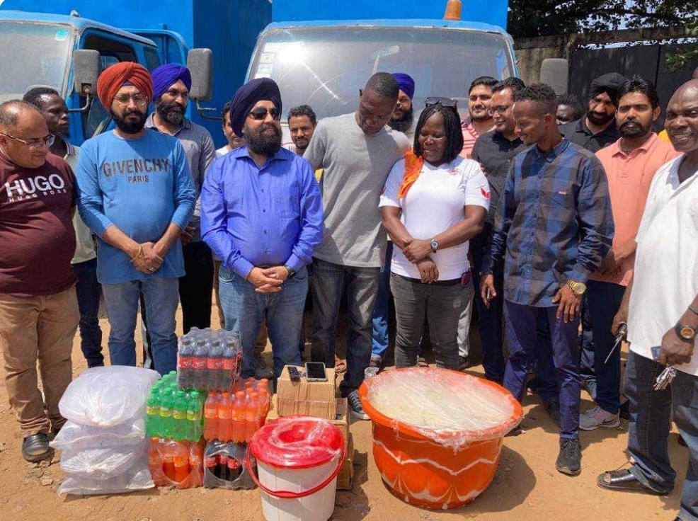 Jeety Donates Food Items To Monrovia Central Prison (Salt Beach Prison)…