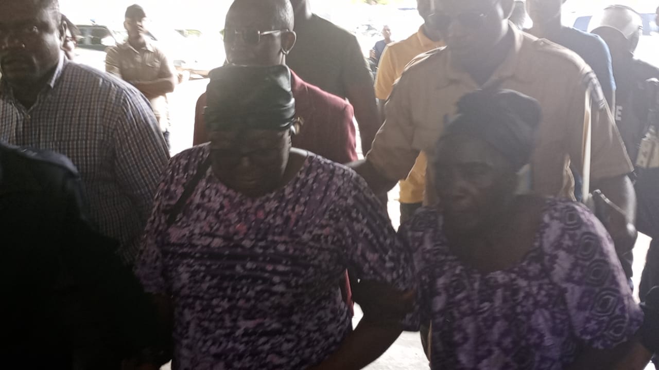Former Chief Justice Gloria Musu Scott and others spend first night at Monrovia Center Prison