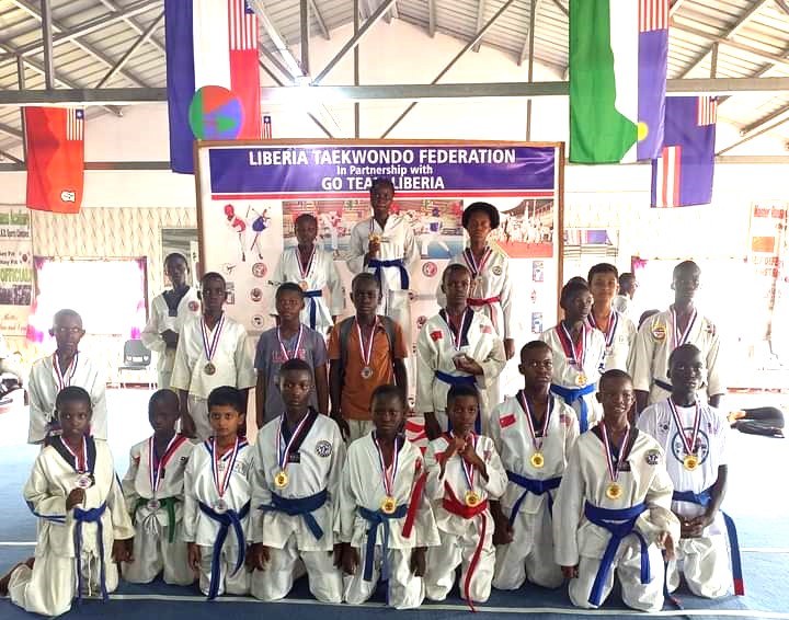 Liberia Taekwondo Federation Awards Young Athletes