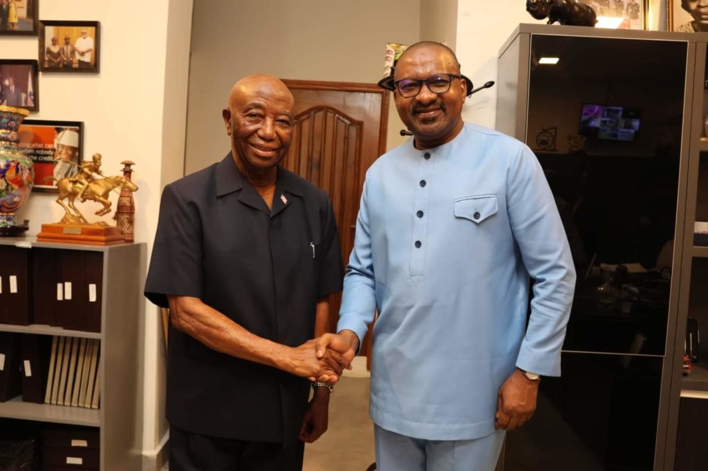 Sierra Leone Vice President Pays Solidarity visit to President Boakai